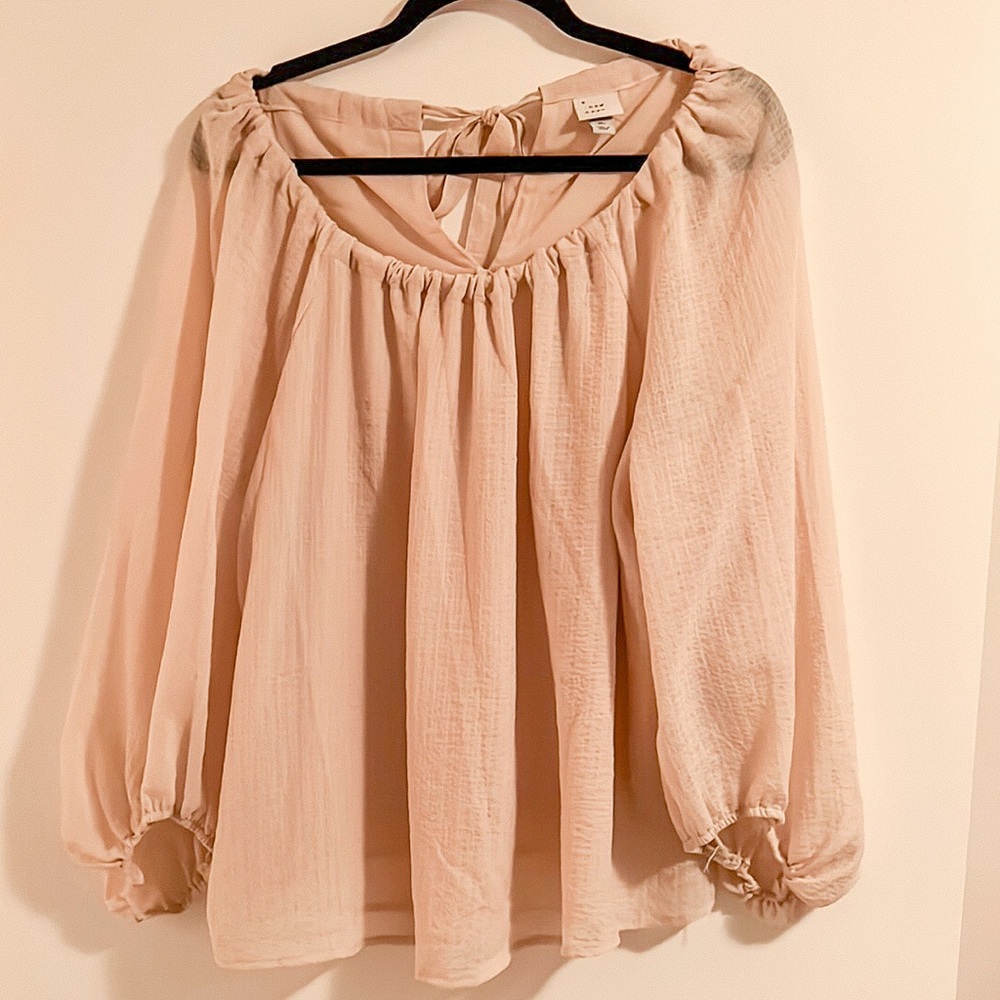 Cream lightweight crepe too. NWOT.